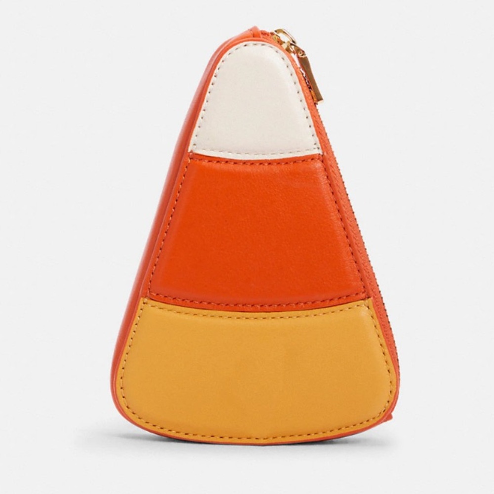 Coach Candy Corn Coin Case